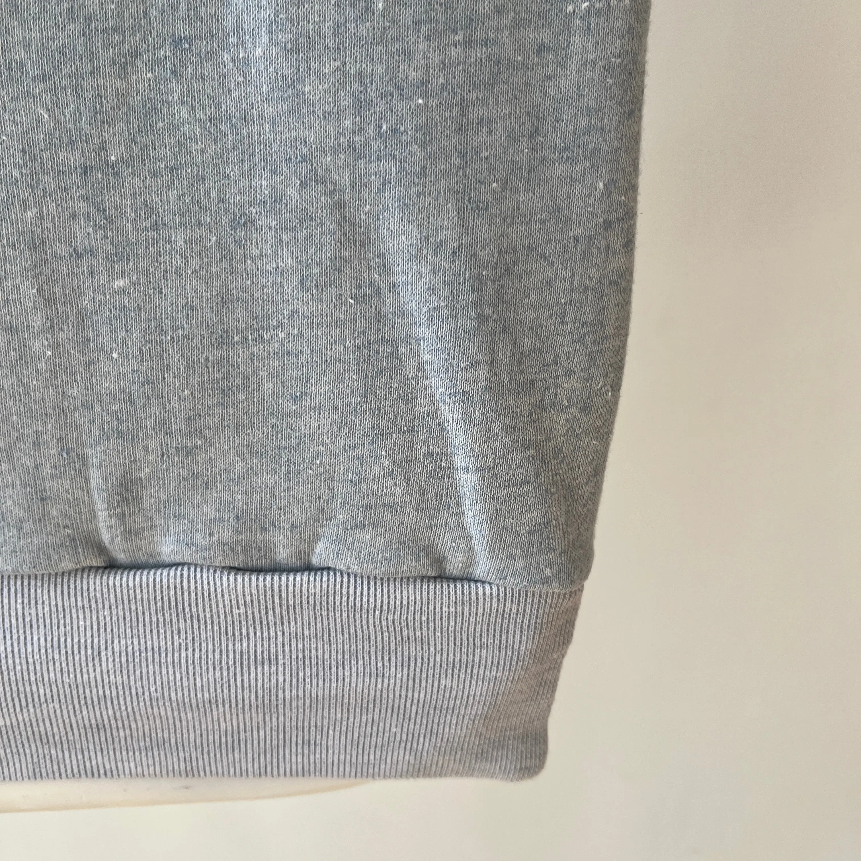 1980s "Baby'O Acapulco Front and Back Warm Up Sweatshirt Vest - Great Shape