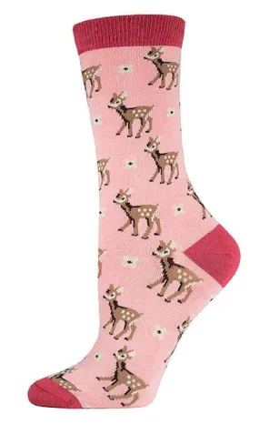 Be A Deer Bamboo Socks (Women's)