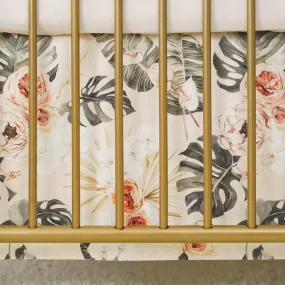 Boho Tropics Crib Skirt