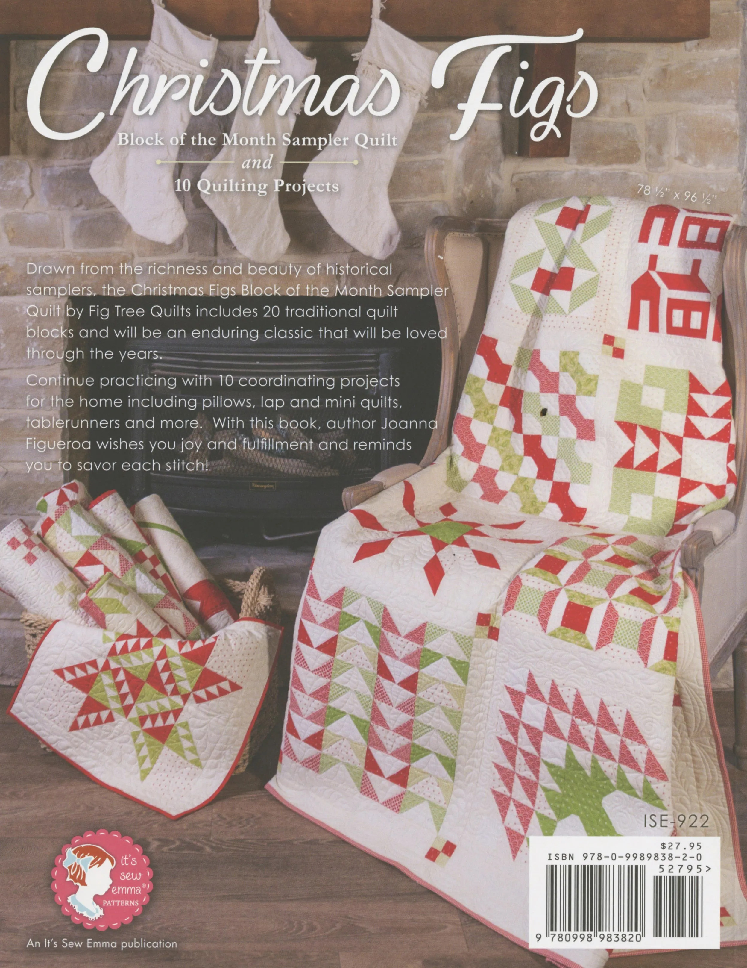 Christmas Figs Block of the Month Book