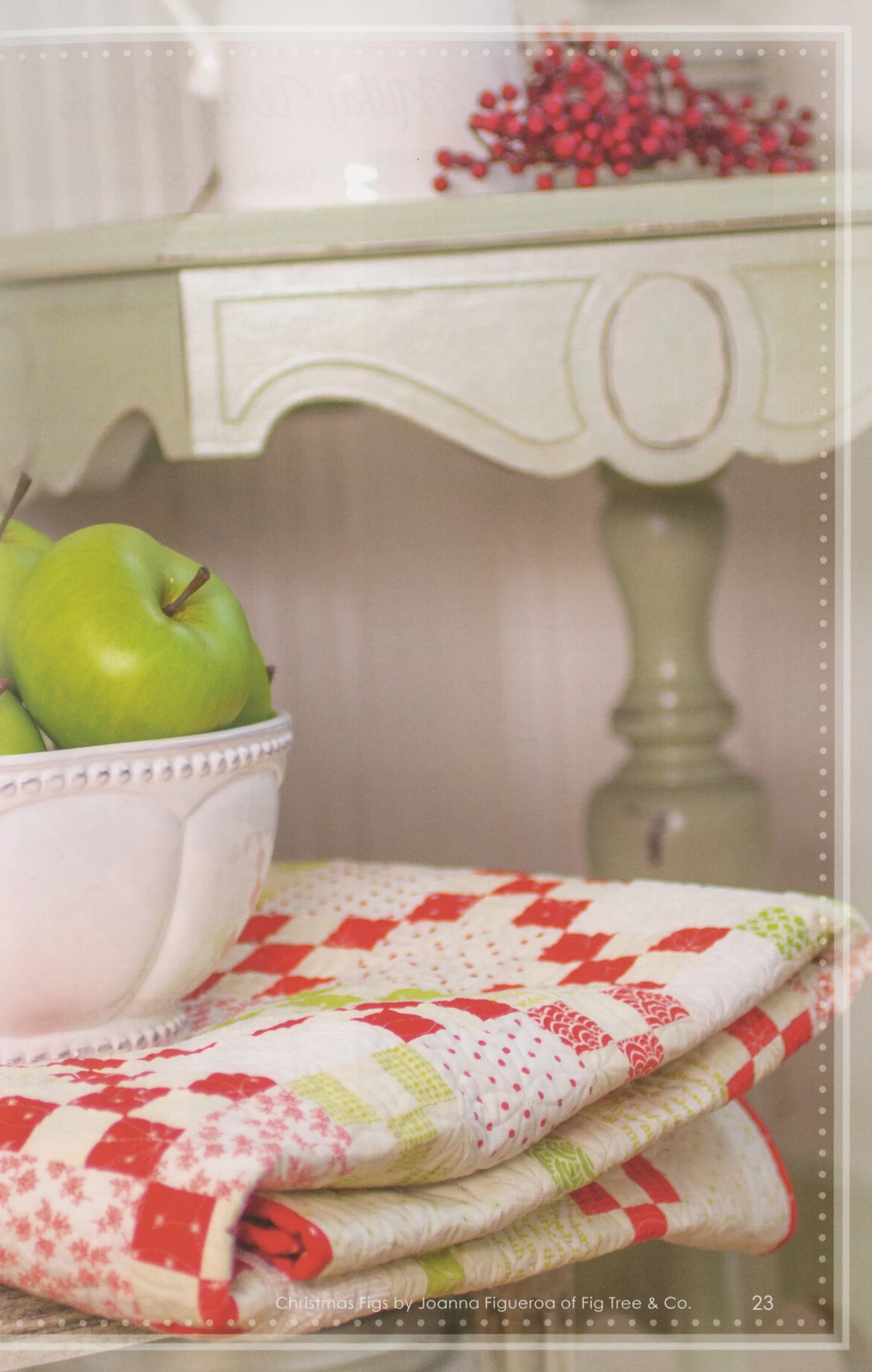 Christmas Figs Block of the Month Book