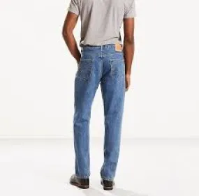 Levi's 550 Relaxed Fit Men's Jeans - Medium Stonewash & Dark Stonewash