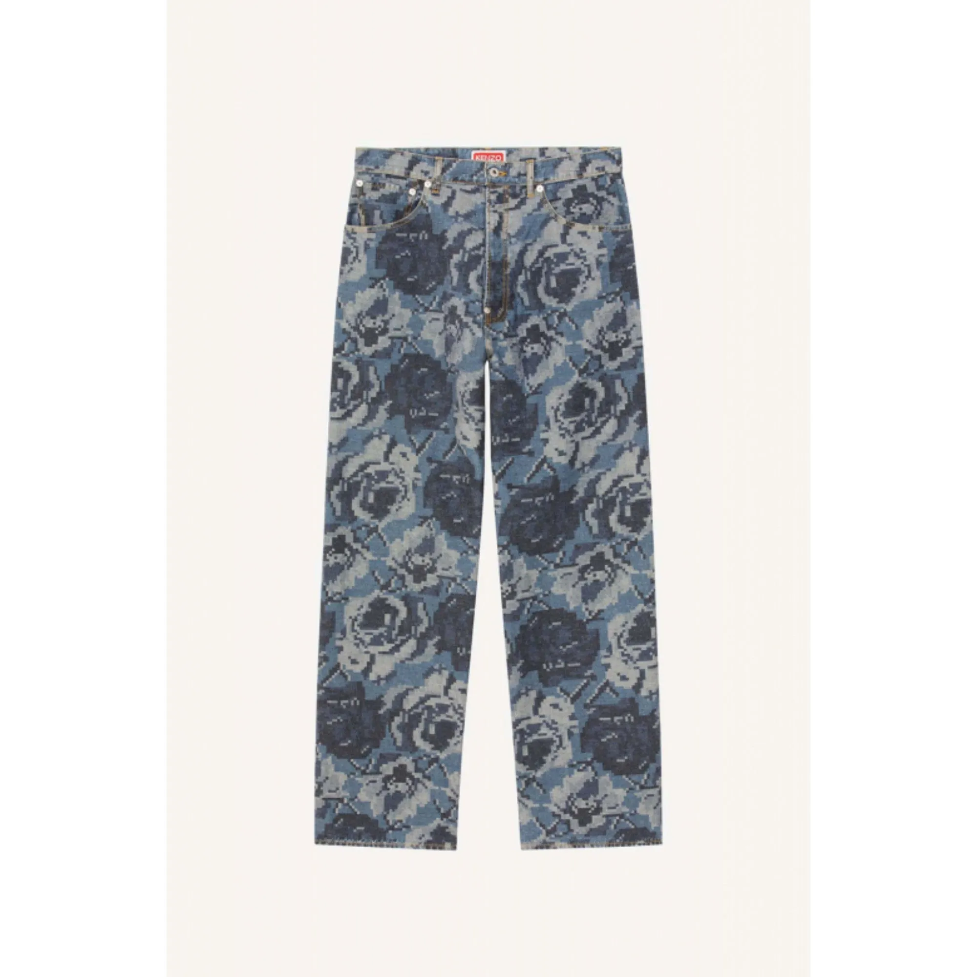 Men Kenzo P Suisen Relaxed Jeans - Midnight Blue