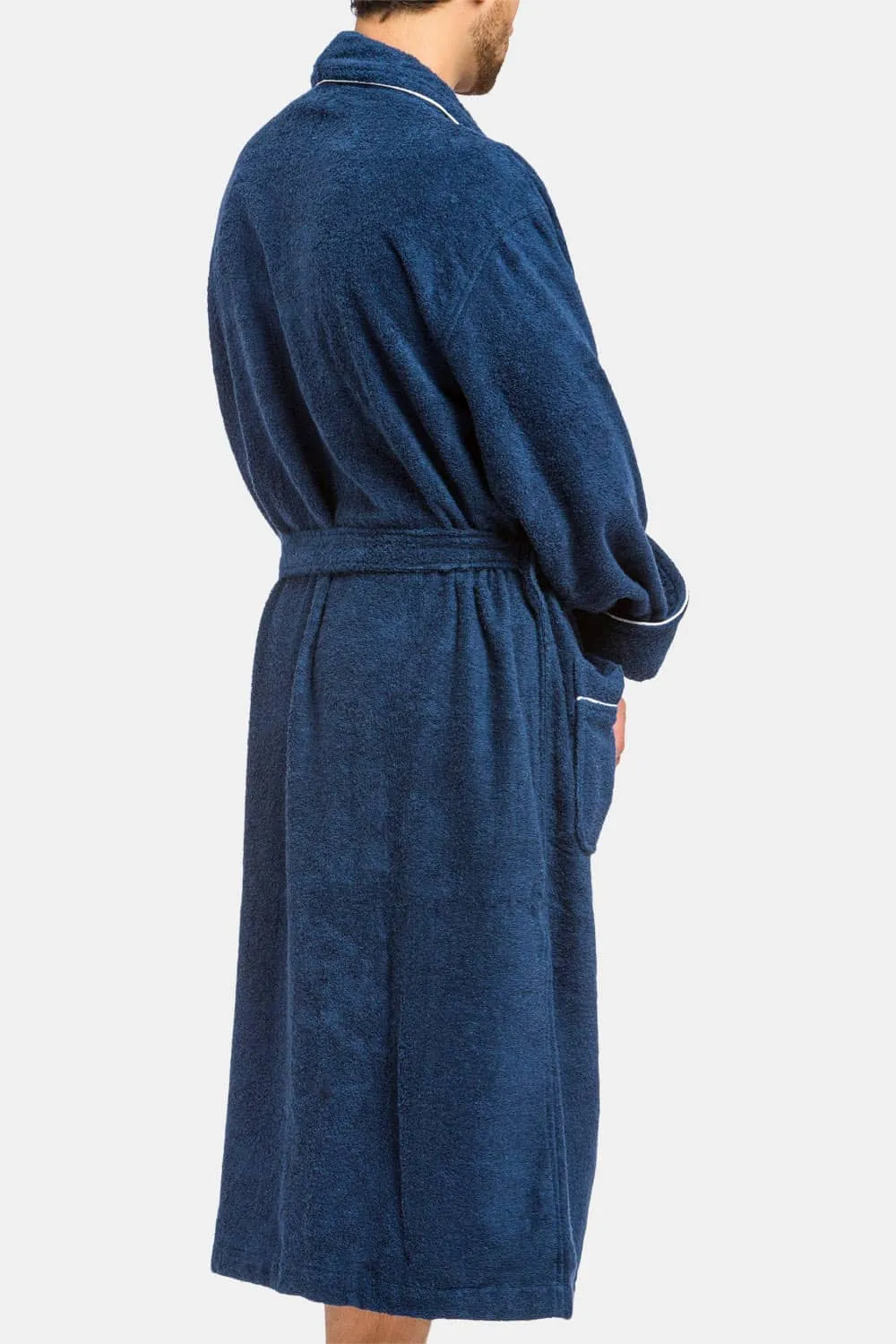 Men's Full Length Resort Terry Cloth Robe - OUTLET - FINAL SALE