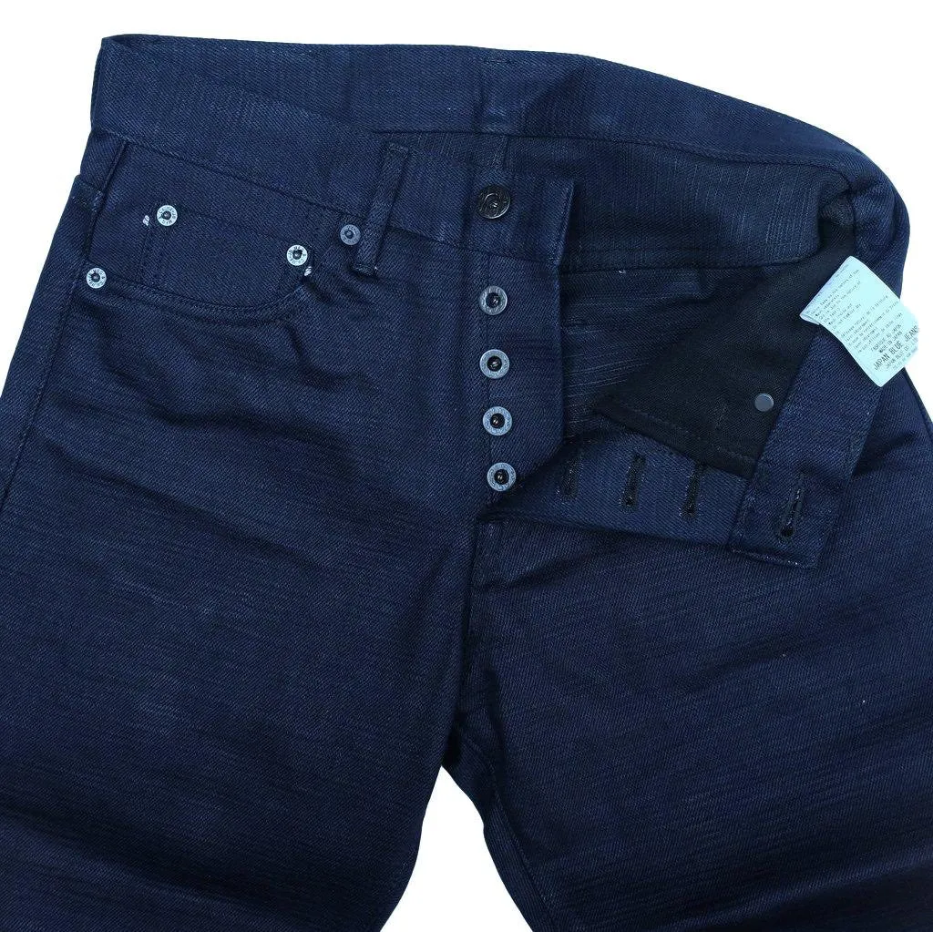 ODJB013 18oz. "Midnight Slub" Indigo x Indigo Selvedge Jeans (High Tapered)