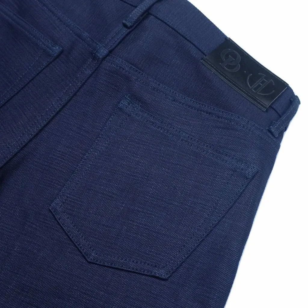 ODJB013 18oz. "Midnight Slub" Indigo x Indigo Selvedge Jeans (High Tapered)