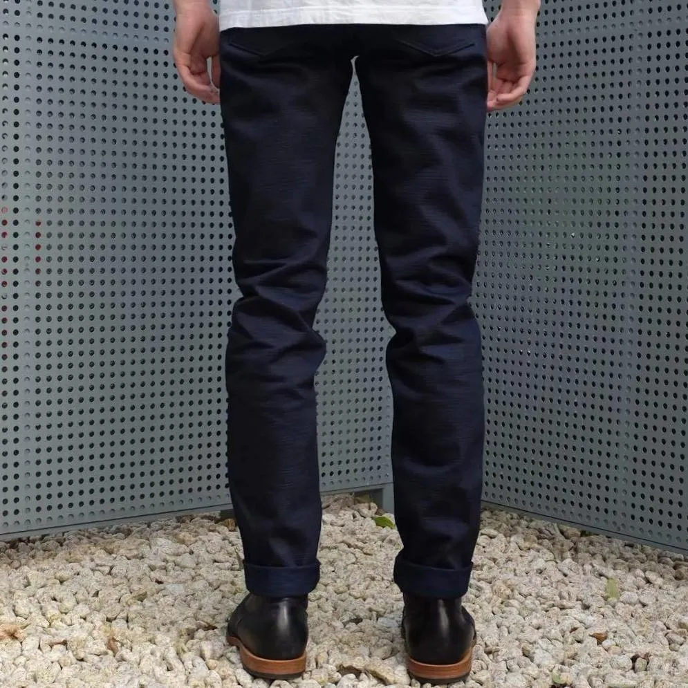 ODJB013 18oz. "Midnight Slub" Indigo x Indigo Selvedge Jeans (High Tapered)