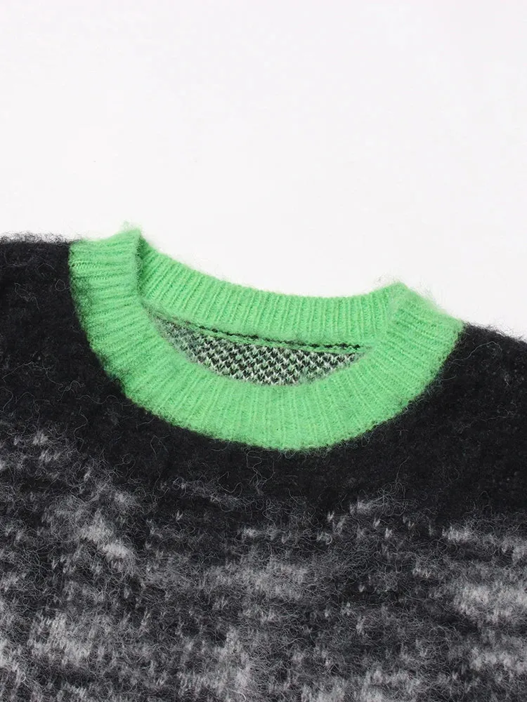 Pre Order:  Gradient Stripes Cotton Sweater