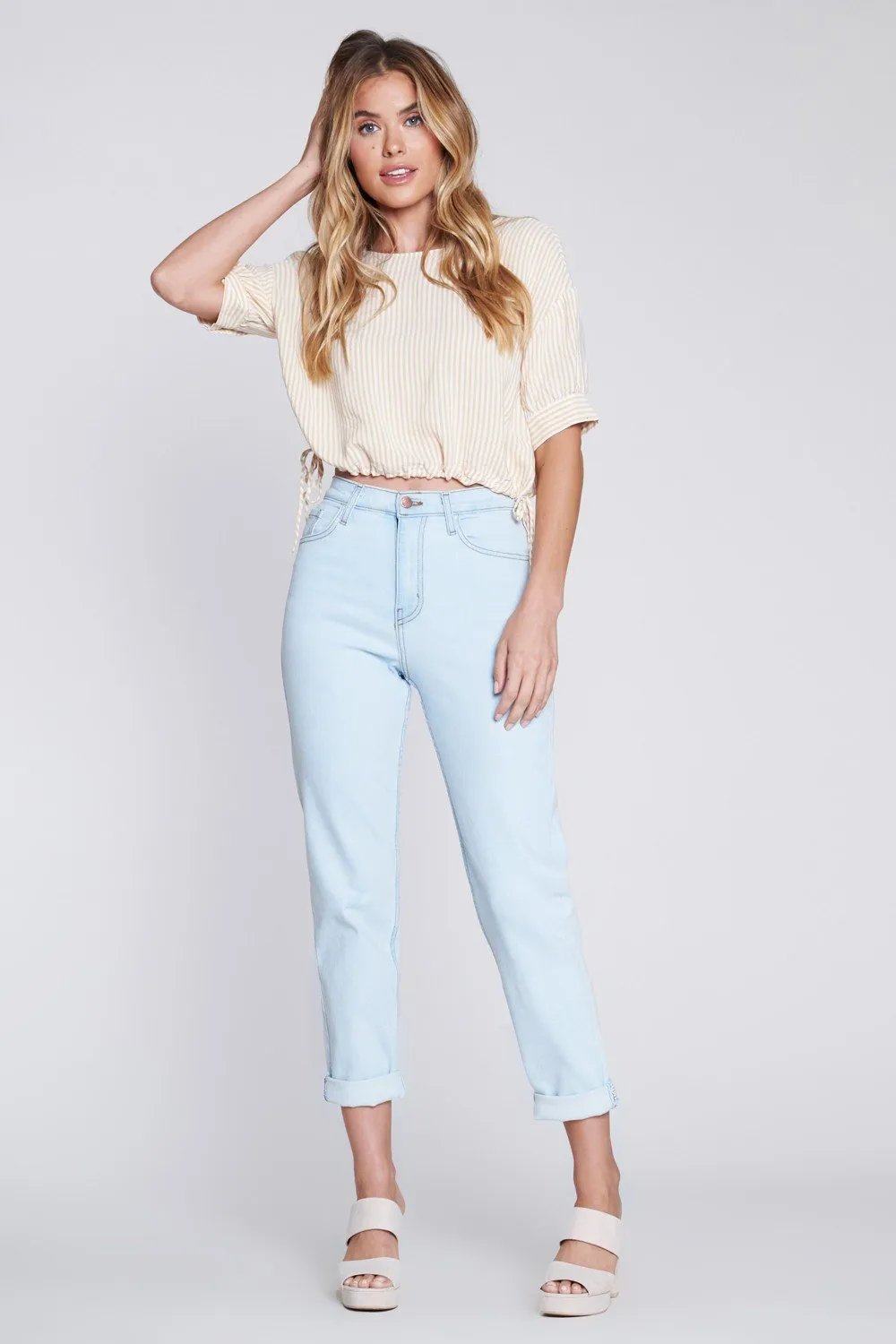 Pre-Order Vibrant Classic Mom Jeans