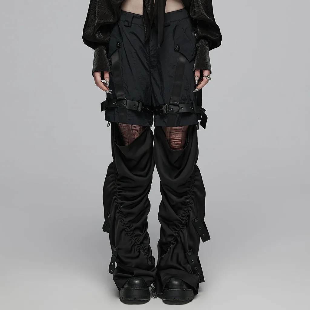 Punk decadence drawstring flared pants OPK-512XCF