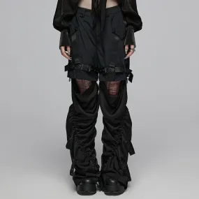 Punk decadence drawstring flared pants OPK-512XCF