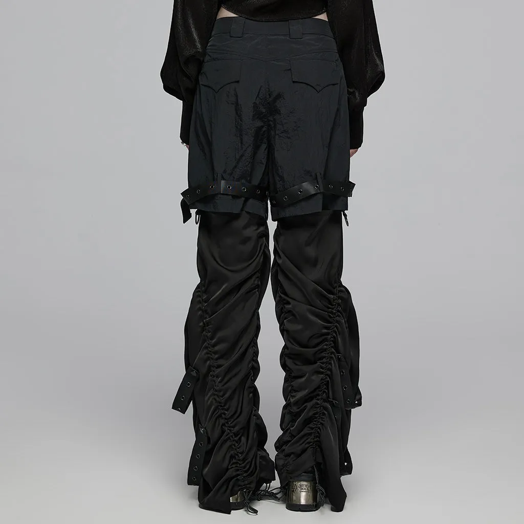 Punk decadence drawstring flared pants OPK-512XCF