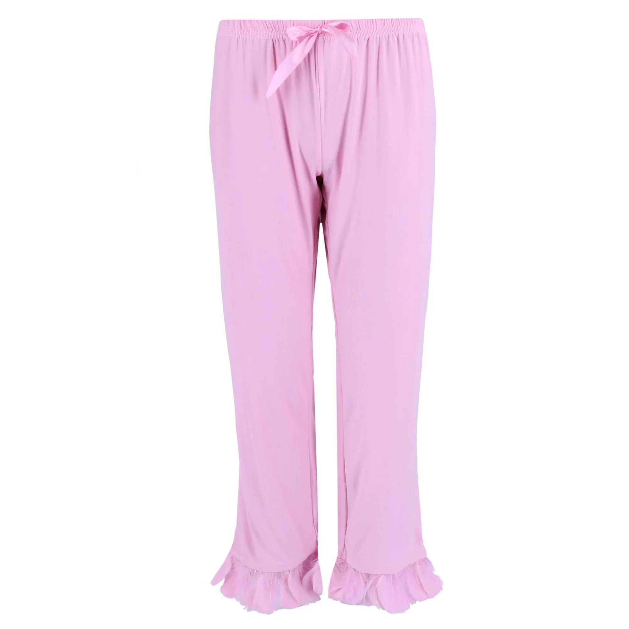 Simply Fabulous Women's Pajama Set with Feathers