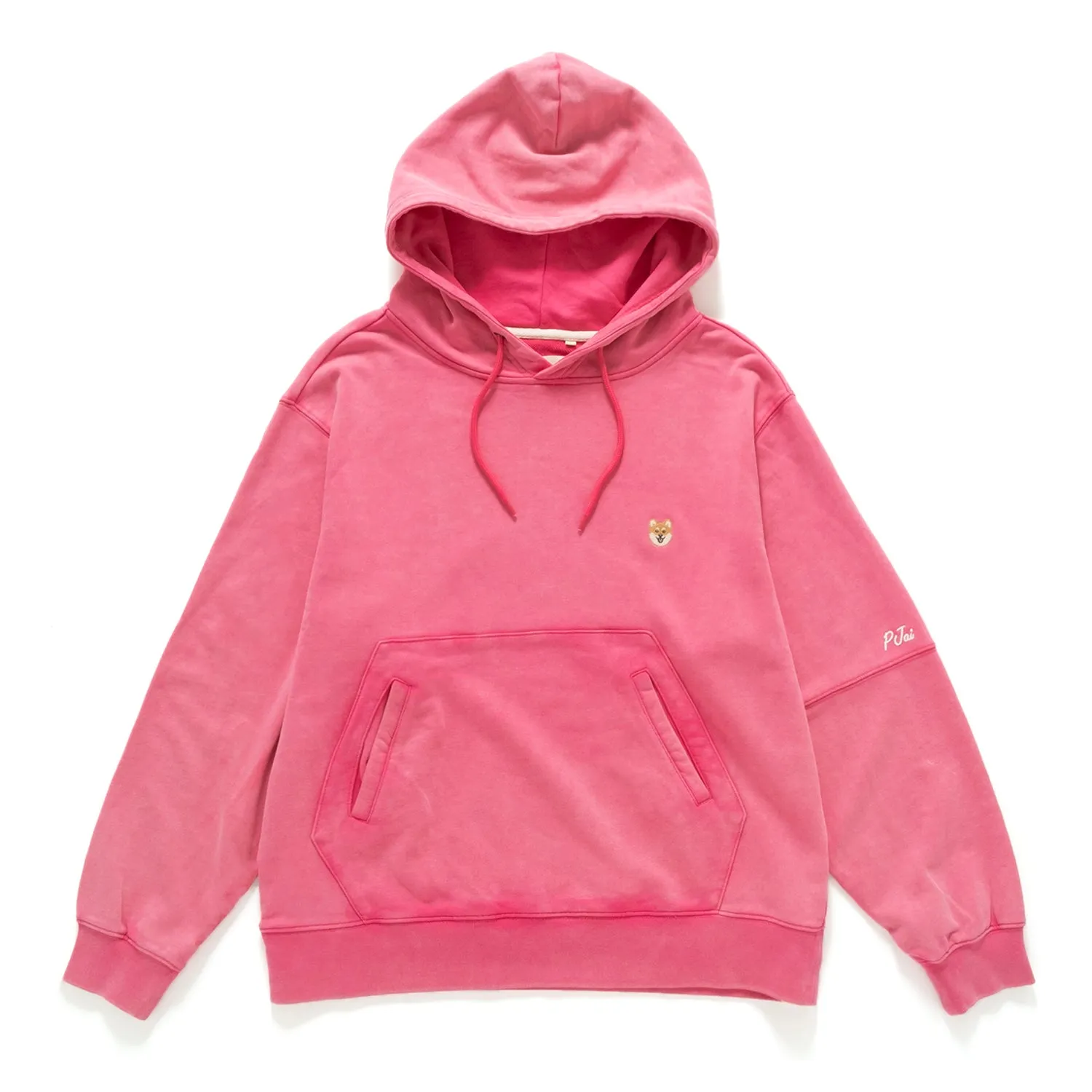 (SW475) Embroidery Wash Hoodie