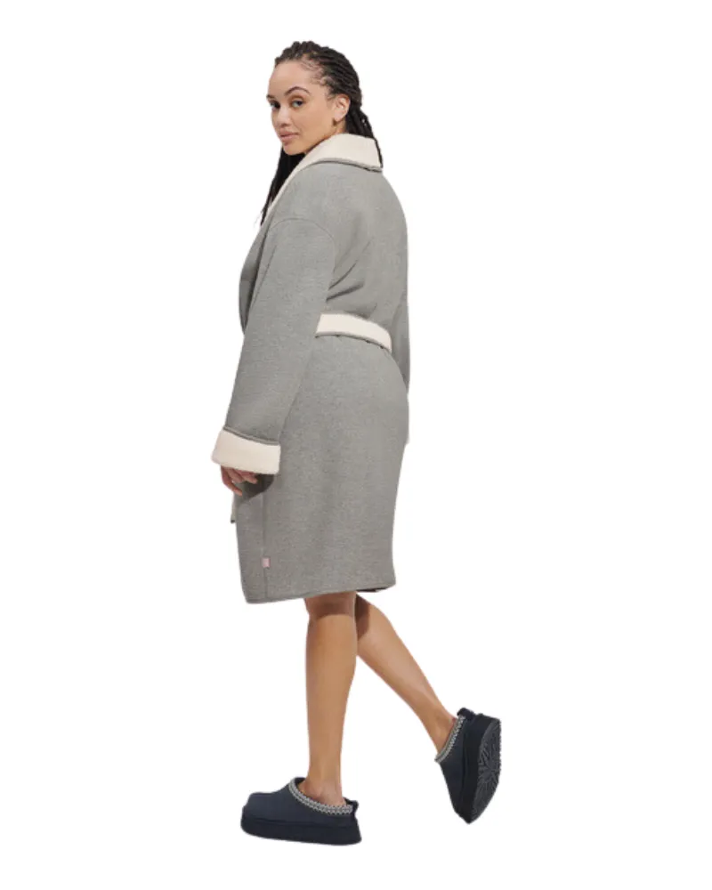 UGG Grey Heather Anabella Reversible Robe