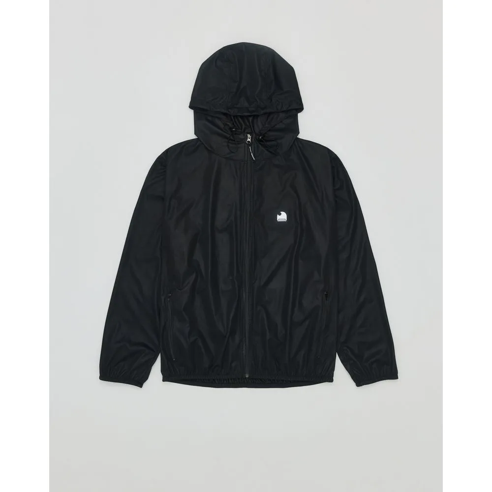 Unisex Palm Windbreaker - Black