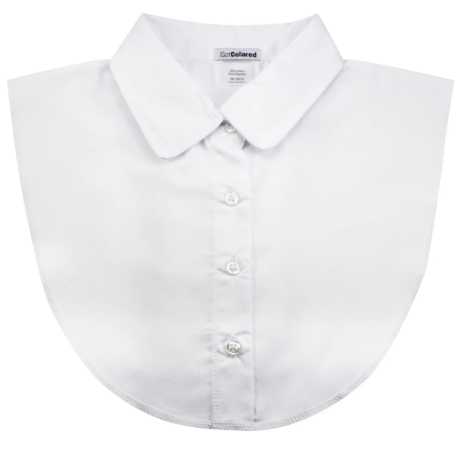 White Peter Pan Dickey Collar