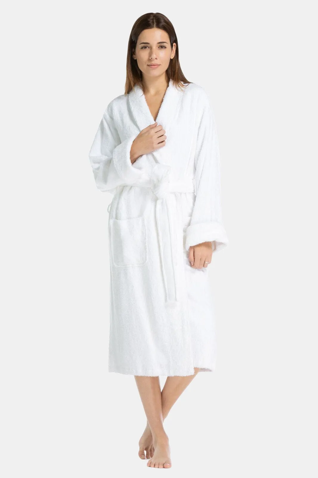 Women's Five Star Spa Package - Terry Cloth Robe, Body Wrap and Hair Towel - OUTLET - FINAL SALE