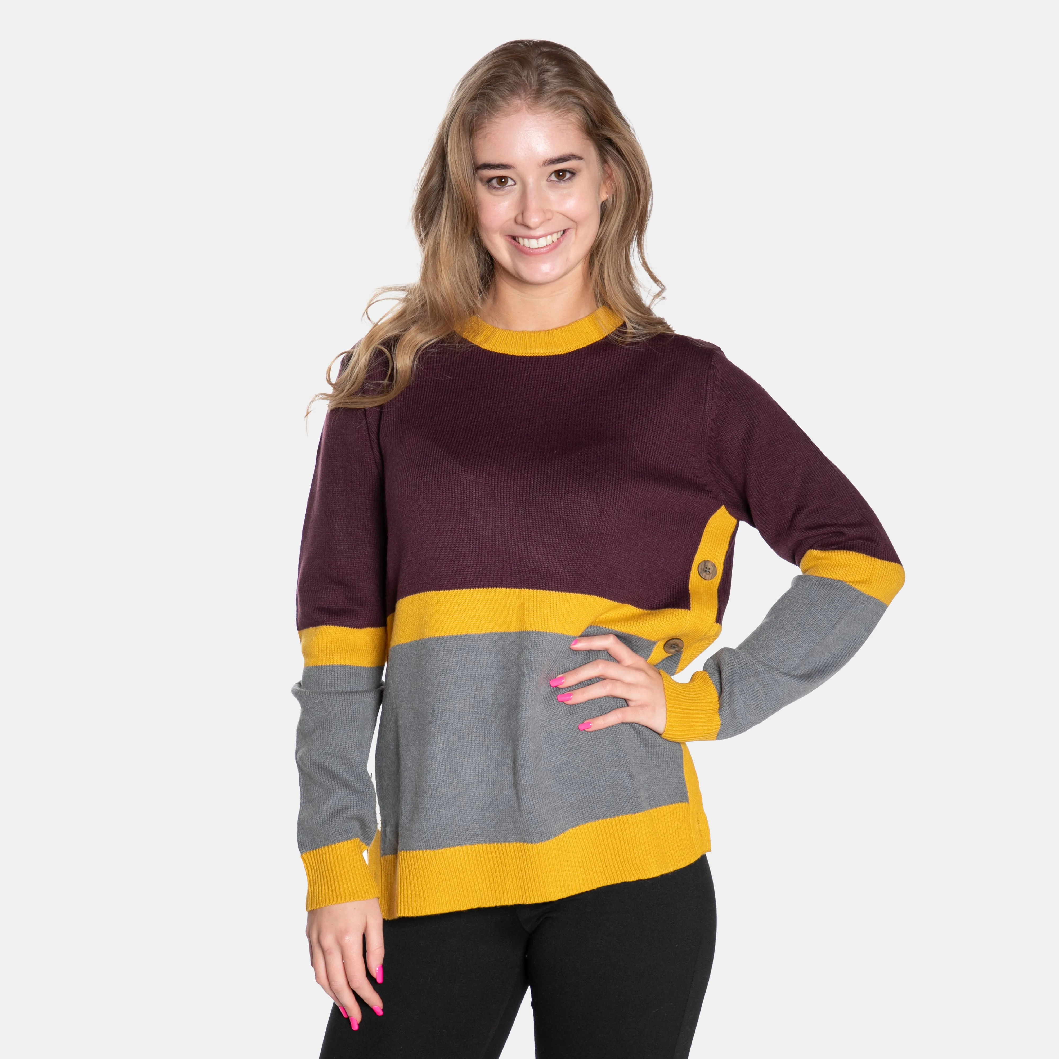 Women's Knitwear Multicolour Neutral Tone Williams Jersey