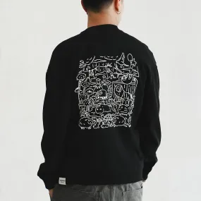 (ZW497) Zoo Graphic Sweater