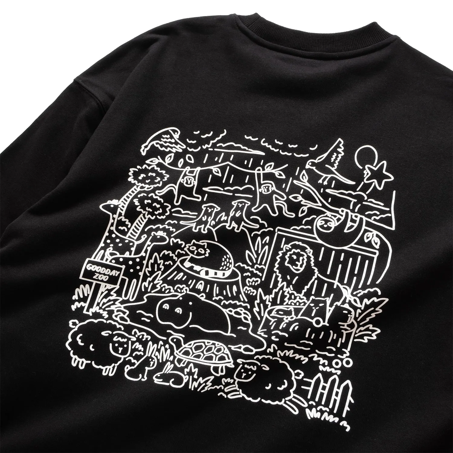 (ZW497) Zoo Graphic Sweater